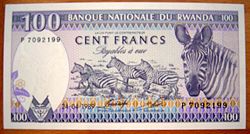 Банкнота 100 франков