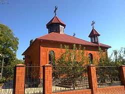 Вид церкви с улицы Шаумяна