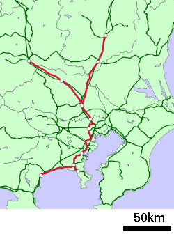 Shonan Shinjuku Line linemap.svg
