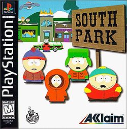 Обложка «South Park» для Sony PlayStation.