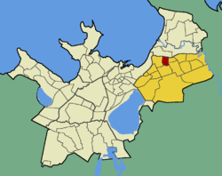 Лоопеалсе на карте города и района