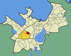 Сяязе на карте города и района
