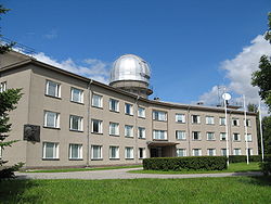 Главное здание новой обсерватории в Тыравере