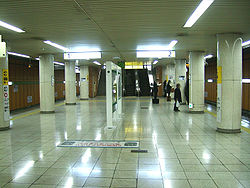 Toei-S02-Shinjuku-3chome-station-platform.jpg