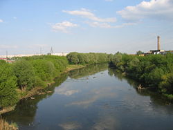 Река Упа в Туле