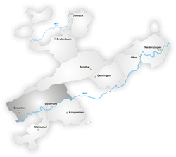 Леберн (округ) на карте