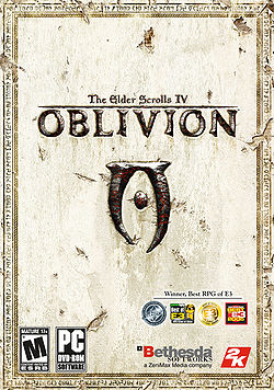 Обложка диска «The Elder Scrolls IV: Oblivion»