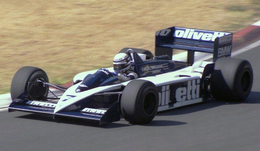 Риккардо Патрезе на Гран-при Сан-Марино 1986