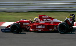 Пьерлуиджи Мартини за рулём Dallara BMS-F192 Ferrari