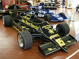 Lotus 92 в музее Донингтона