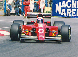 Ferrari 642 Алена Проста на Гран-при Монако 1991 года