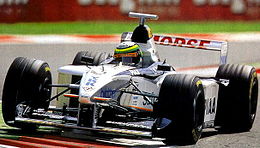 Tyrrell 026 Рикарду Россета на Гран-при Италии 1998