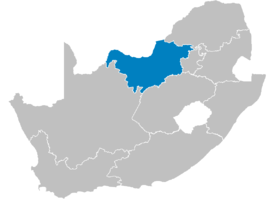 Провинция на карте ЮАР