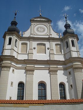 Костёл Святого Михаила. Главный фасад