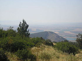 Вид на хребет Гильбоа