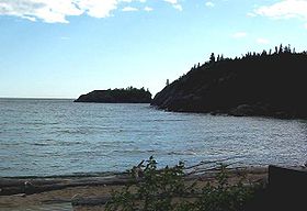 Залив Подковы на озере Верхнем. Онтарио, Канада