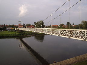 Мост через Ибар в городе Матарушка-Баня