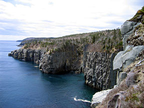 Скалистый берег Ньюфаундленда