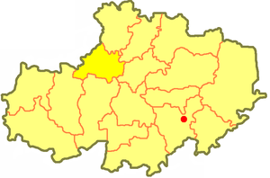Сандыктауский район на карте
