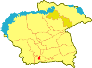 Саркандский район на карте