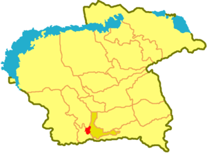 Талгарский район на карте