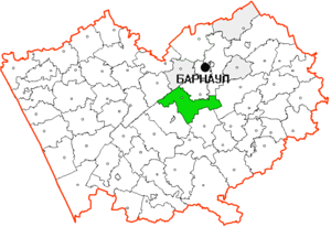 Топчихинский район на карте