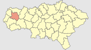 Аркадакский муниципальный район на карте