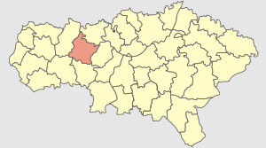 Аткарский муниципальный район на карте