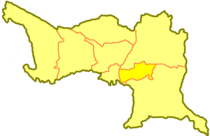 Макатский район на карте