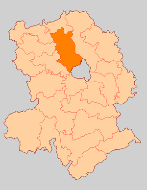 Большесвятцовское сельское поселение на карте
