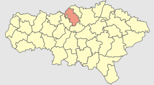 Базарно-Карабулакский муниципальный район на карте