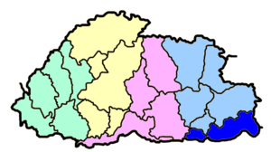 Самдруп-Джонгхар на карте