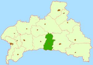 Ивановский район на карте