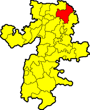 Кунашакский район на карте