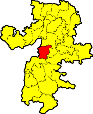Уйский муниципальный район на карте