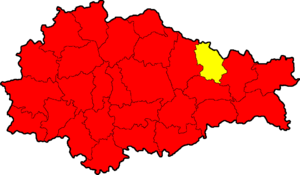 Черемисиновский район на карте