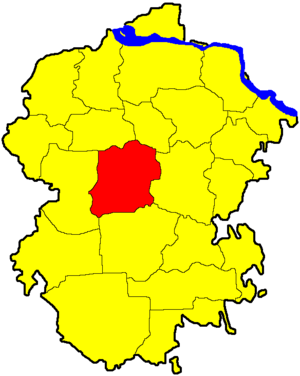 Вурнарский район на карте