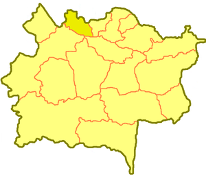 Бородулихинский район на карте
