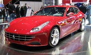 Ferrari FF at the 2011 Geneva Motor Show.