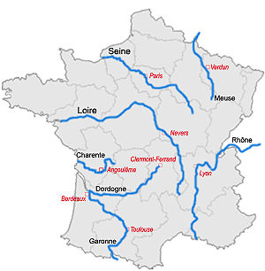 Важнейшие реки Франции
