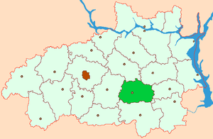 Палехский район на карте
