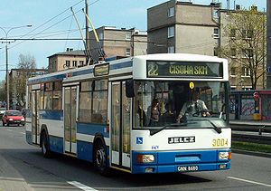 Jelcz M121E at line number 22 in Gdynia 1.jpg