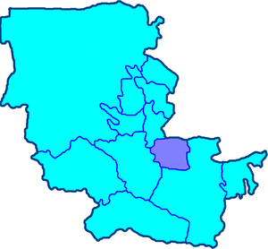 Зарбдарский район на карте