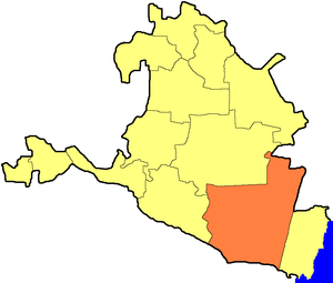 Черноземельский муниципальный район на карте