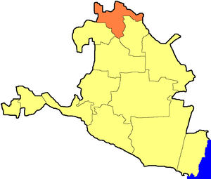 Малодербетовский муниципальный район на карте