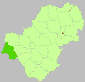 Куйбышевский район на карте
