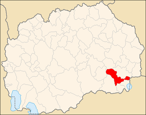 Община Валандово на карте
