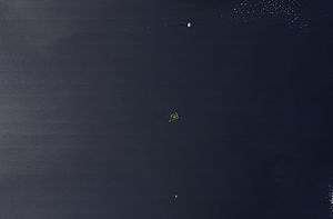 Спутниковый снимок островов Кадзан