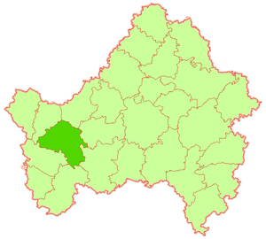 Клинцовский район на карте