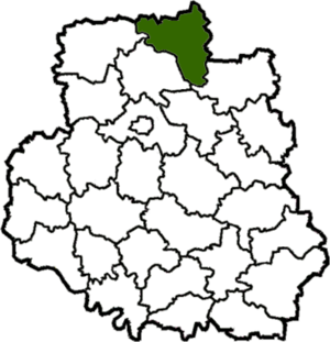 Казатинский район на карте